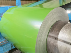 Green Coated Steel